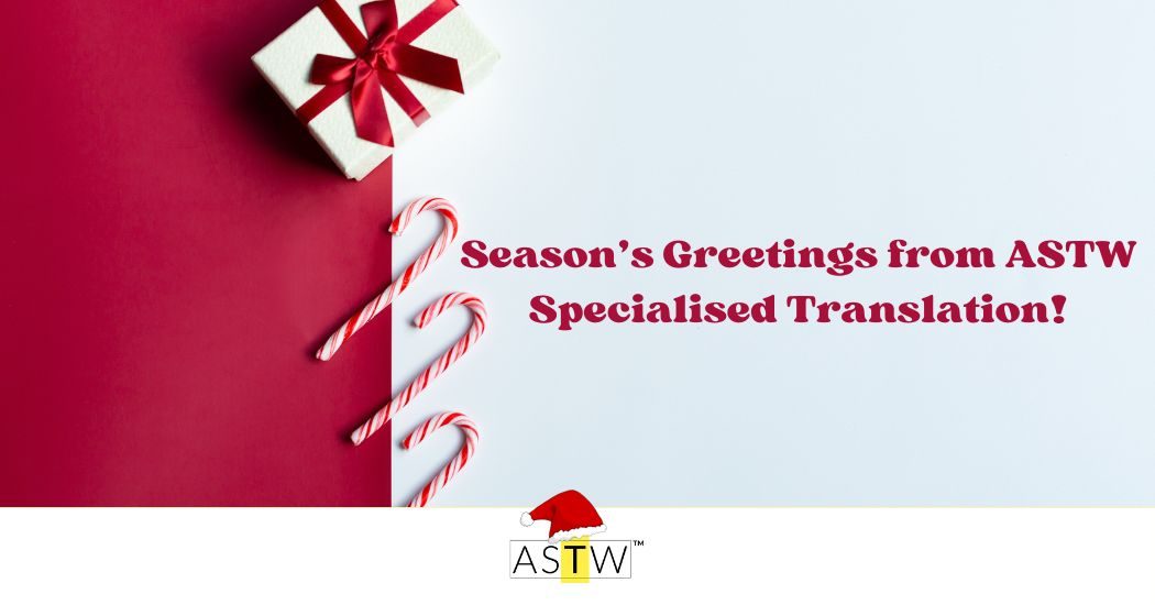Season’s Greetings from ASTW Specialised Translation!